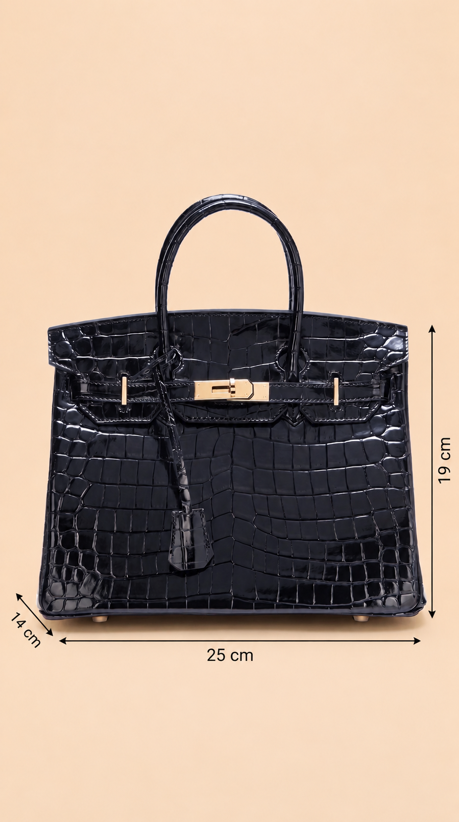 Marta Crocodile Handbag